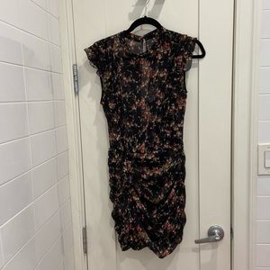 All Saints flower print dress